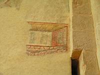 Gourdon, Eglise romane Notre-Dame de l'Assomption, peinture murale (10)